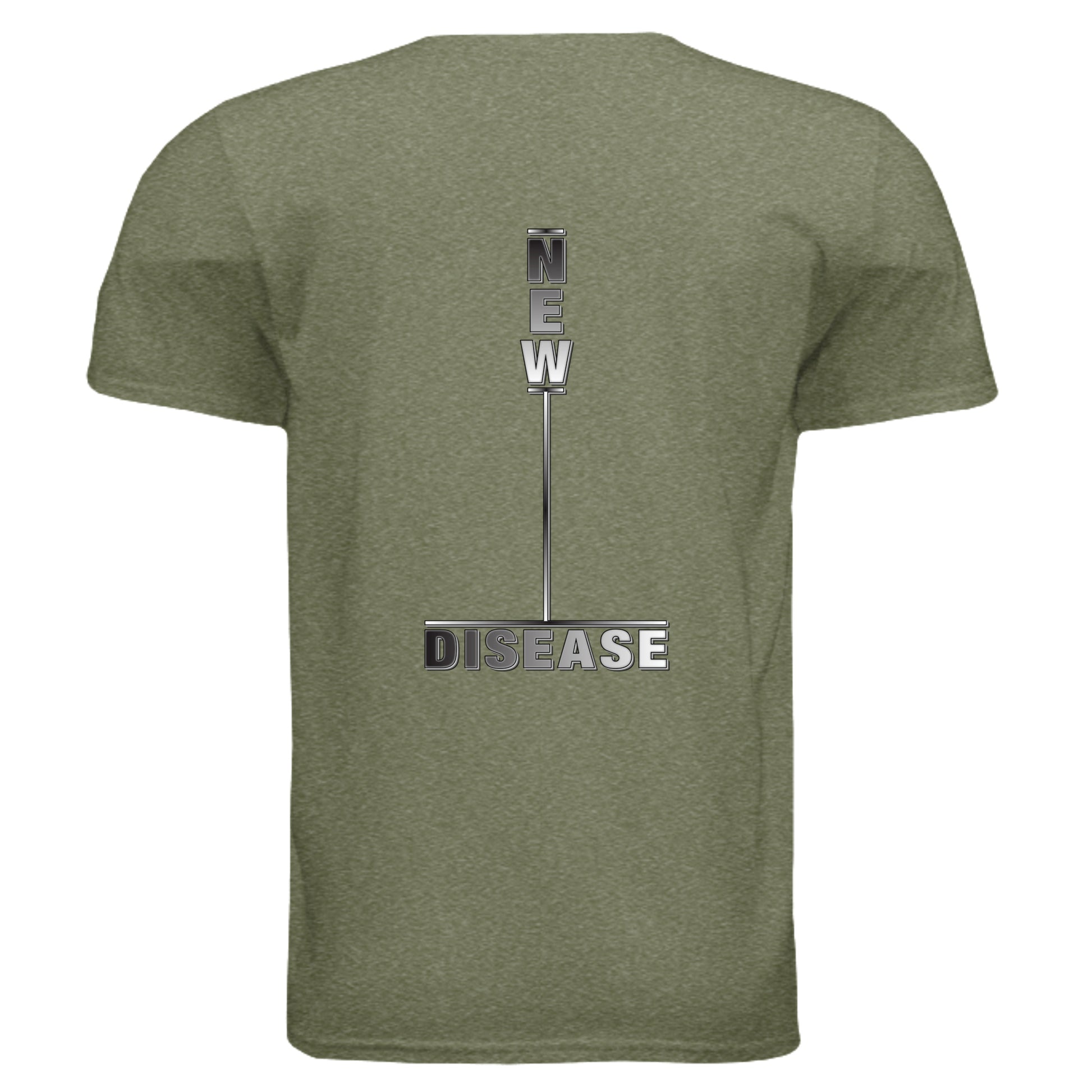 HEATHER MILITARY GREEN - G640 - BACK